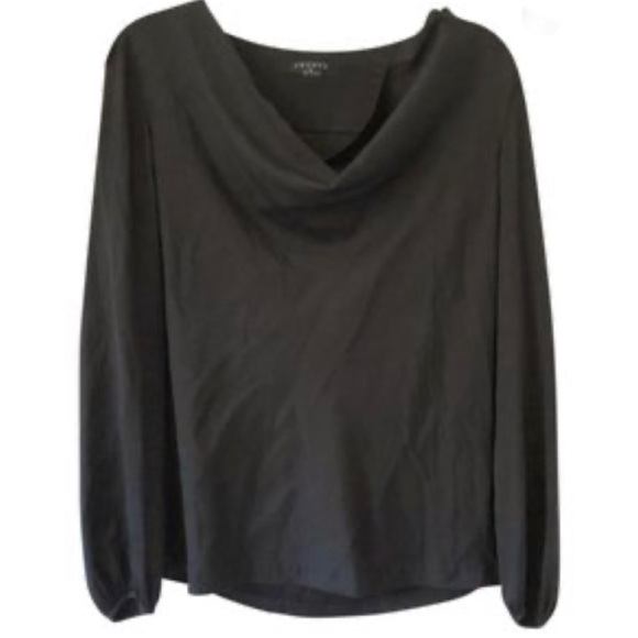 Theory cowl neck blouse. - Picture 1 of 6